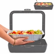Classic Fancy Panz -includes foil pan, serving spoon and removable top for serving. Made in USA - BPA-Free. Dress up your foil pan- Serving Dish for Potlucks, Tailgates and Parties