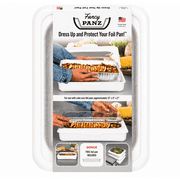 Fancy Panz 13x9x2 -Dress up your foil pan, Made in USA, BPA Free- Includes foil pan, White