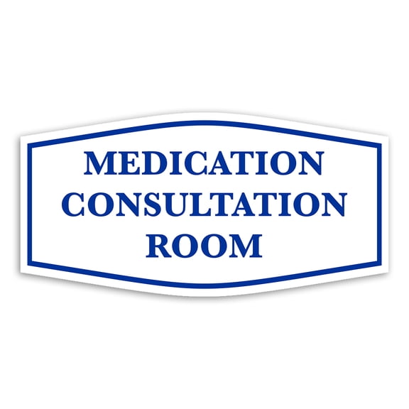 Fancy Plus Medication Consultation Room Wall or Door Sign | Medical Clinic Signs - Small