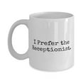 thumbnail image 1 of Fancy Receptionist Gifts, I Prefer the Receptionist, Holiday 15oz Mug F Receptionist, 1 of 2
