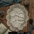 thumbnail image 1 of Fancy Rustic Cotton Lace Tablecloth Lace Floral Table Cover Dustproof Table Doilies C, 1 of 8