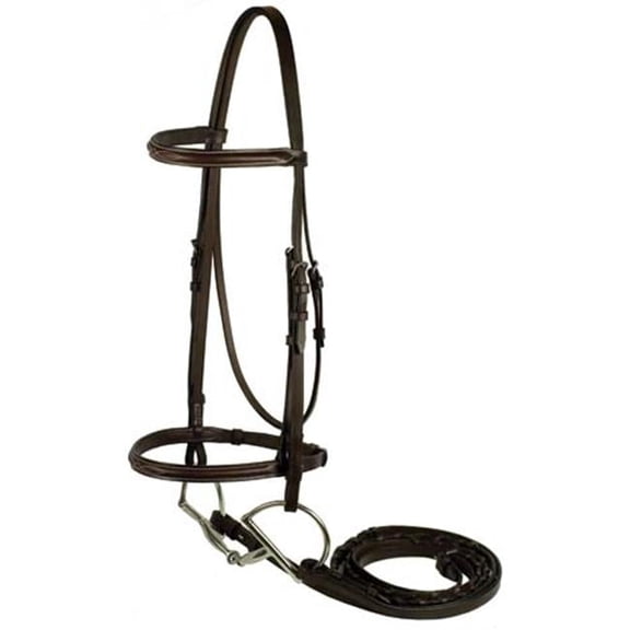 Fancy Snaffle Bridle - 103-H HORSE
