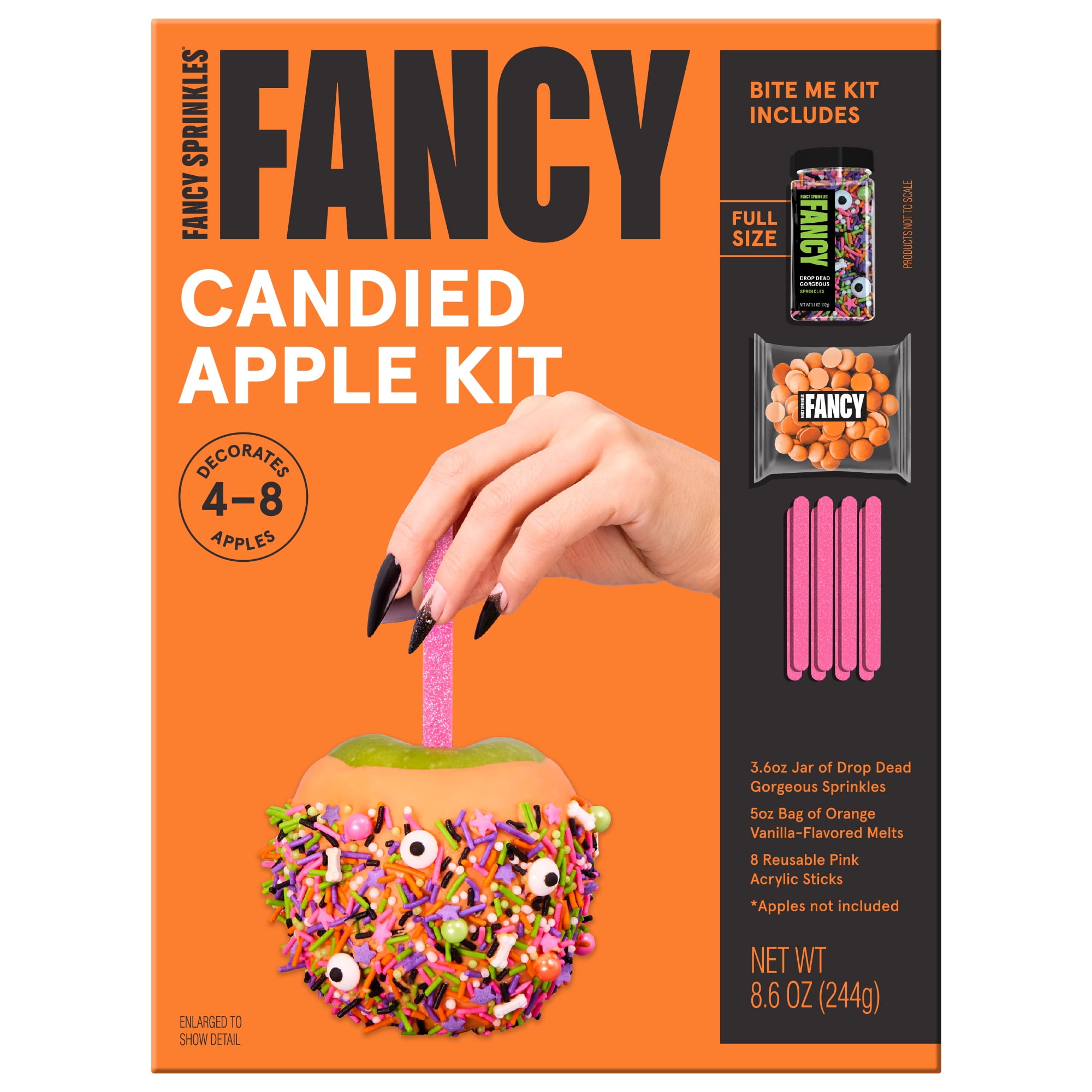 Fancy Sprinkles Bite Me Candied Apple Kit with Sprinkles and Melts
