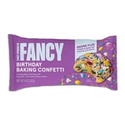 Fancy Sprinkles Birthday Baking Confetti with Sprinkles and Chocolate Pieces, 8 oz Bag