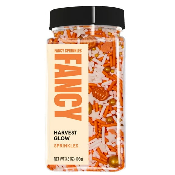Fancy Sprinkles Harvest Glow Dessert Sprinkles, 3.8 oz