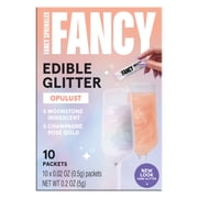 Fancy Sprinkles Opulust Edible Glitter Packets, 0.2 oz, 10 Count