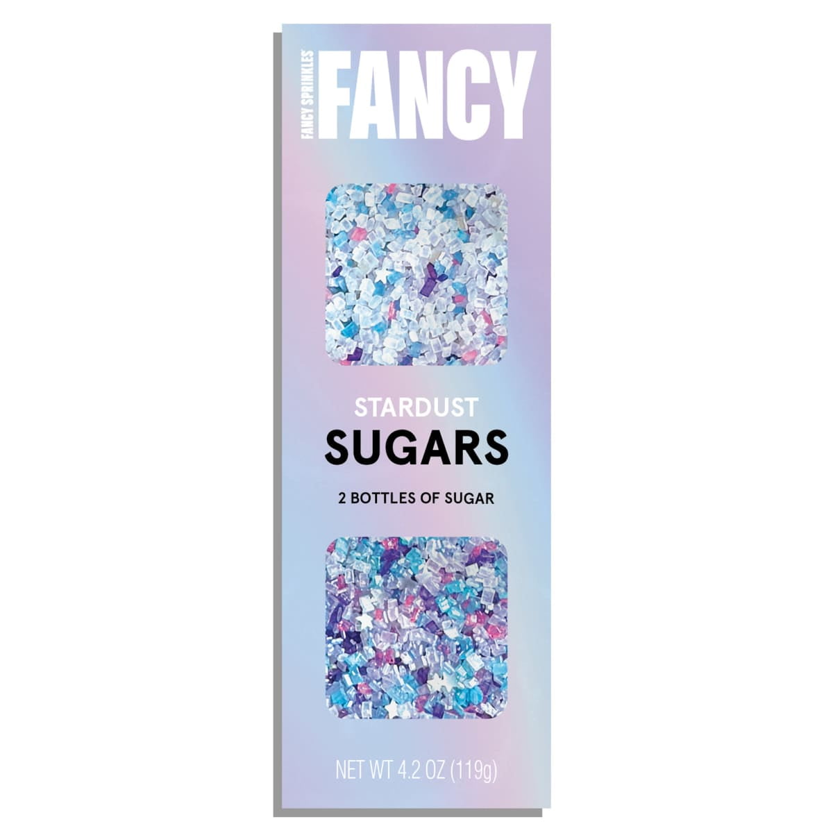 Fancy Sprinkles Stardust Sugars Set, 2.1 oz, 2 Pack