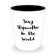thumbnail image 1 of Fancy Stepmother Gifts, Sexy Stepmother In The World, Funny Shot Glass For Mom From Son, 1 of 1