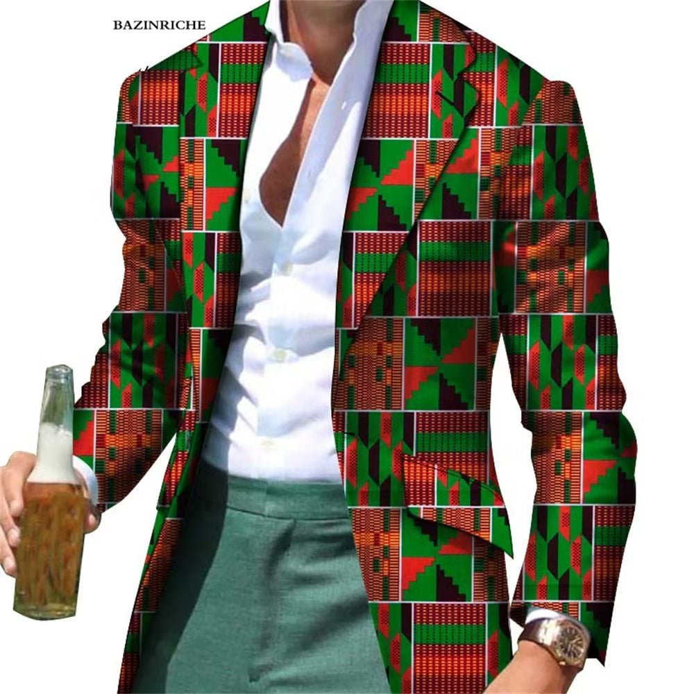 Fancy Suit Blazer Jackets Formal Coat Dashiki Party Peru Ubuy