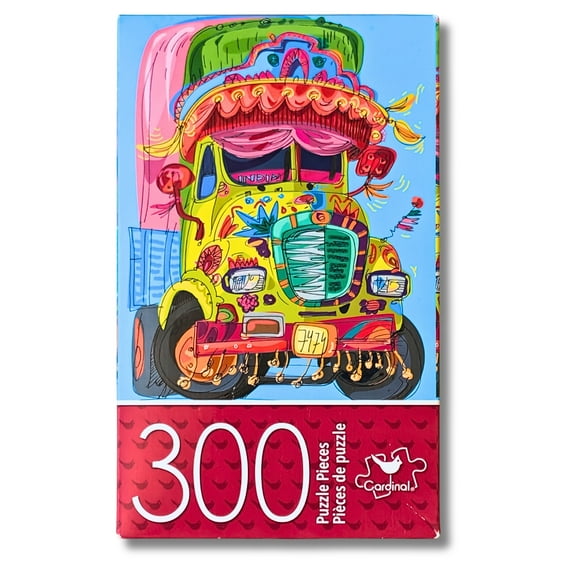 Fancy Truck by Cardinal 300 Pcs Jigsaw Puzzle, 11 x 14 Inch