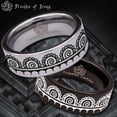 thumbnail image 1 of Fancy Tungsten Carbide Ring, 1 of 9