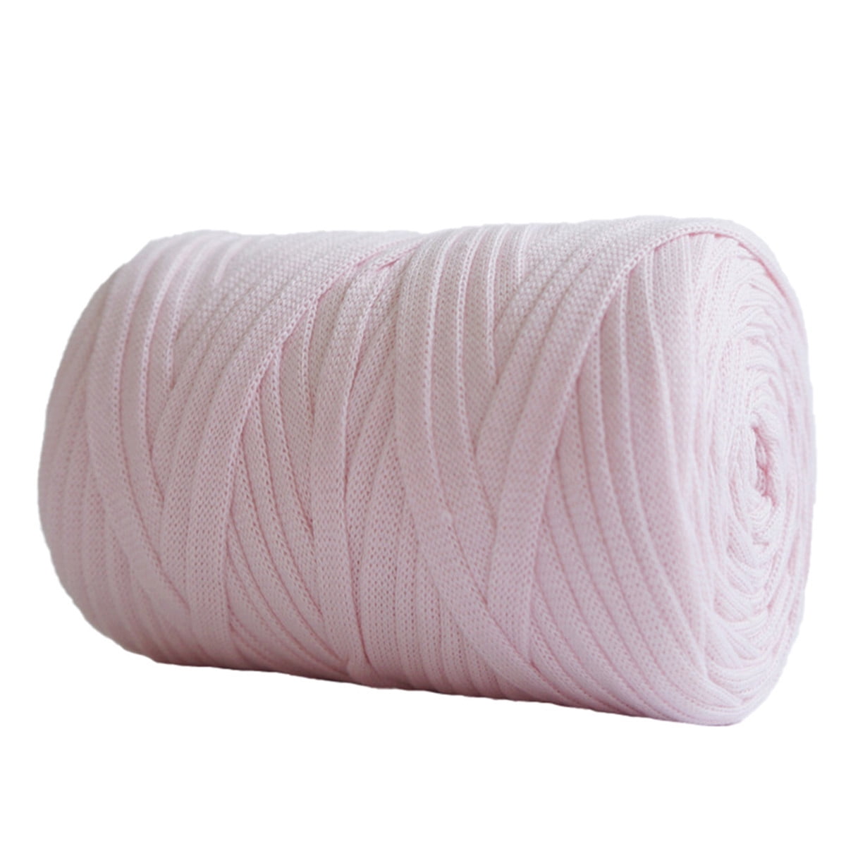 Cotton T-Shirt Yarn - 250g, Solid Color, For Crochet & DIY Bags, Rugs, Baskets, Pet Beds (100m Length)