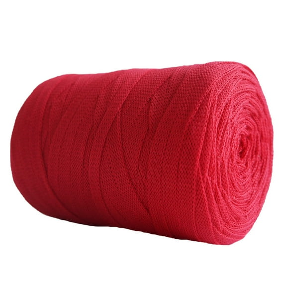 Fancy Yarns DIY bag handbag carpet cushion Cotton Cloth T-Shirt Yarn Soild Color Knitting Crochet Yarn Pet Cave Basket Crochet Bag Fabric Yarn 250g 8.1oz