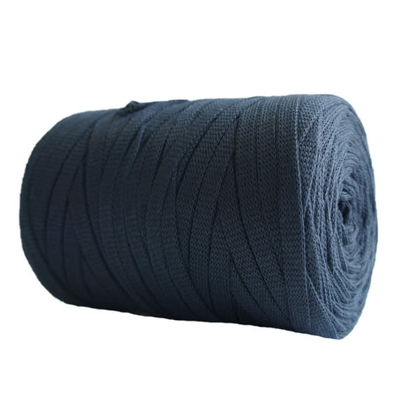 Fancy Yarns DIY bag handbag carpet cushion Cotton Cloth T-Shirt Yarn Soild Color Knitting Crochet Yarn Pet Cave Basket Crochet Bag Fabric Yarn 250g 8.1oz