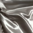 thumbnail image 1 of Fancy collection Soft Silky Satin Deep Pocket Bridal Sheet Set California King Solid Silver New, 1 of 1