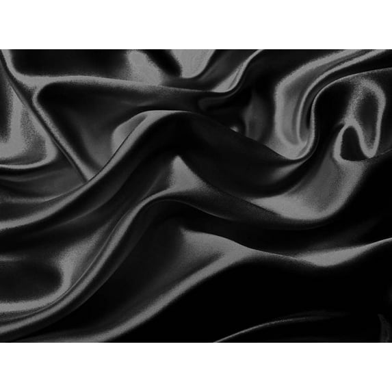 Fancy collection Soft Silky Satin Deep Pocket Bridal Sheet Set King Solid Black New