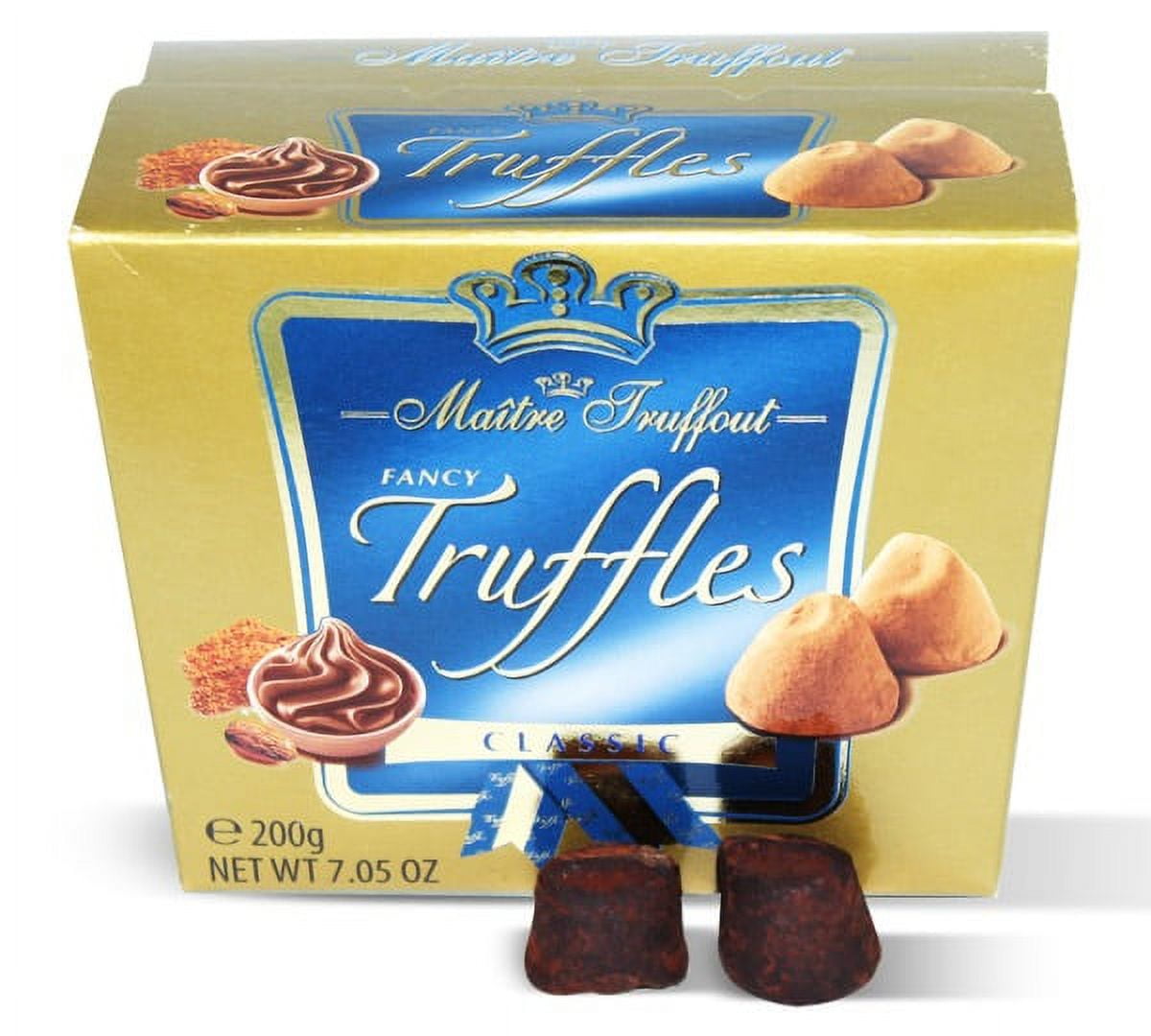 Fancy gold French truffles classic 200g Box (2 pcs)