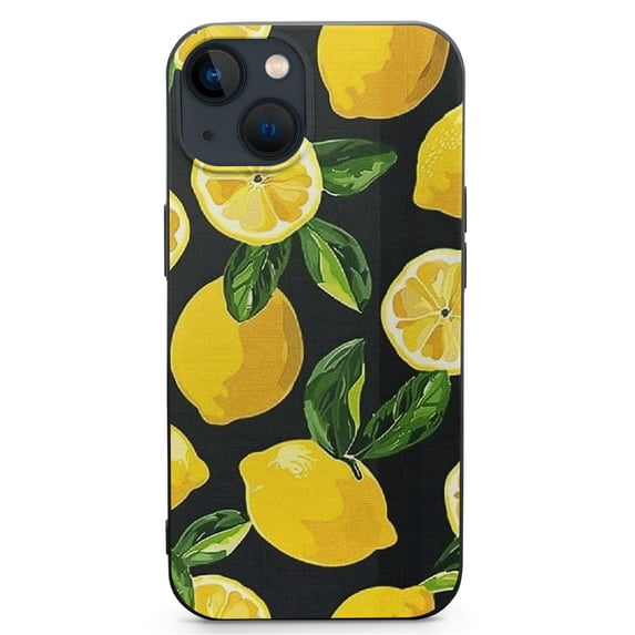 FancyCase for iPhone 14 Pro Max Phone Case - Women's Girls Tropical Lemon Style Cute Cartoon Fruit Pattern PC Case Compatible with iPhone 14 Pro Max (Lemon Style)