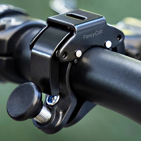 FancyColt Bicycle horns, Studry MTB Bell for 22.2/25.4/31.8 mm Standard Handlebar, Black