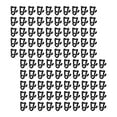 thumbnail image 1 of Fancyes 100 Pieces Christmas Light Clips Lights String Clips Easily Install Hanging Christmas Lighting Party Decor Xmas Light Hangers Black, 1 of 8