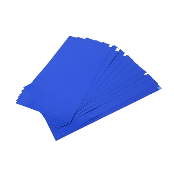 Fancyes 10x Sticky Mat for Cleanroom Walk Off Mat for Construction Multipurpose Paste Floor Mats Tacky Pads for Hotels Server Room , blue