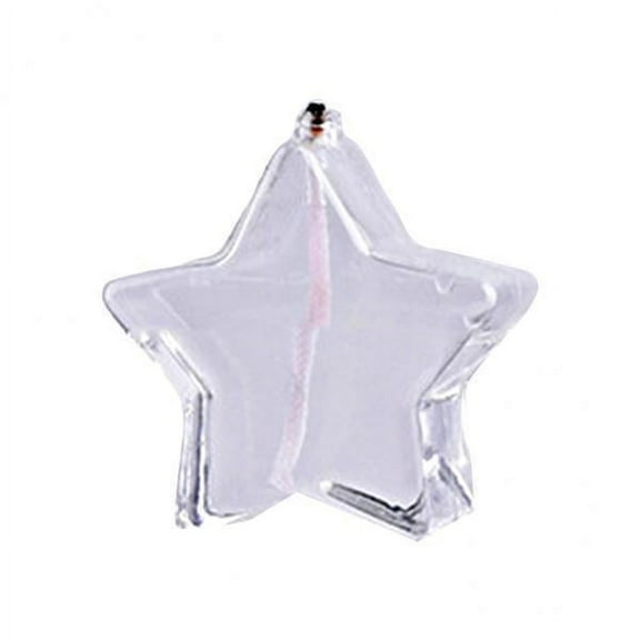 Fancyes 2xHandblown Glass Oil Lamp Home Decoration Gift Five-pointed star