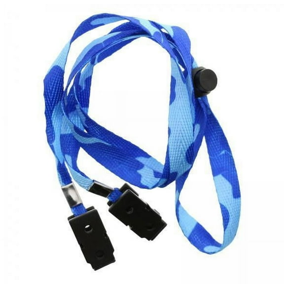 Fancyes 6xNapkin Clip Napkin Bib Towel Clip Bib Holder Clip for Kids Baby Hiking Blue