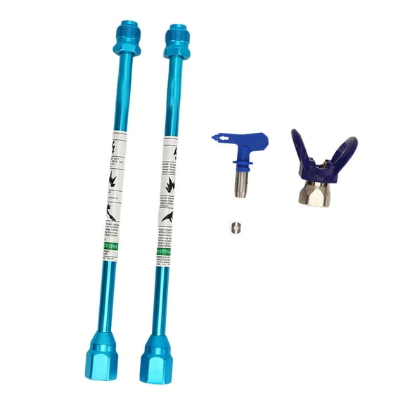 Fancyes Airless Spraying Tool Extension Pole Rod High Performance, Professional, Replace Easy to Use Spraying Tool Extention Stick Blue