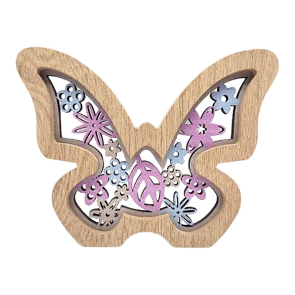 Fancyes Art Sculpture Butterflies Adorn Carving Gifts Figurine Decor Statue Decor Easter Decor for Home Housewarming Gift Butterfly