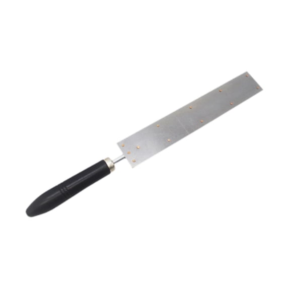 Fancyes Bimetallic Sheet Copper Sheet Iron Sheet Teens Lab Teaching Tool Educational Teaching Prop Demonstration Tool Lab Metal Strip 32cmx3.5cm