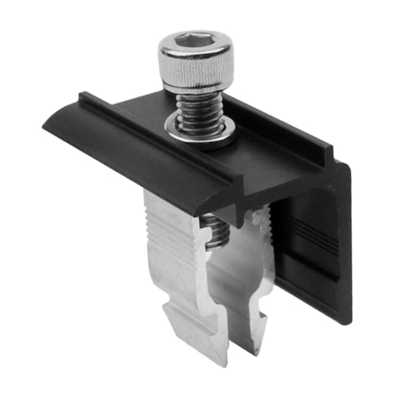 Fancyes Bracket Pv Support Bracket Replace Easy Installation Photovoltaic Bracket Aluminum Alloy for Boats Dog House Roof 34x28mm