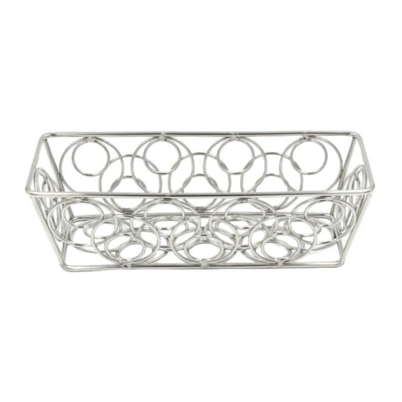 Fancyes Bread Basket Desktop Snack Storage Basket for Family Gatherings Kitchen Home