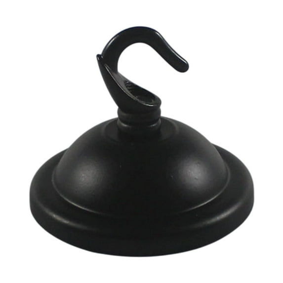 Fancyes Ceiling Hook Wall Hanging Hook Easy Installation Hanger Ceiling Bracket for Chandelier Lamp Hanging Plants Lights Decorations Black Open Mouth
