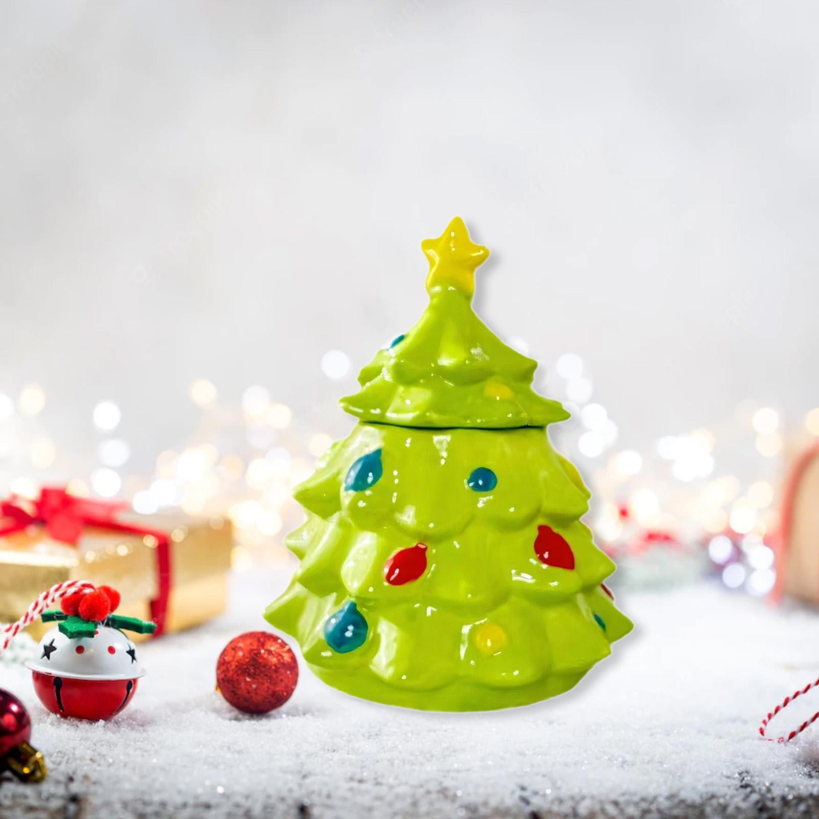 Christmas Tree Candy Jar
