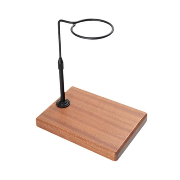 Fancyes Coffee Dripper Holder Coffee Filter Stand Holder Reusable Pour over Coffee Dripper Stand Coffee Maker Part for Milk Tea Shops black and brown