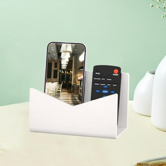 Fancyes Desk Letter Holder File Holder Durability Organizer Modern Stable Envelope Storage Rack Mail Stand for Home, Office Classroom White