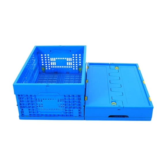 Fancyes Foldable Storage Bin Fruits and Vegetables Box Foldable Basket Container for Fishing Home Shopping Kitchen Fruit Vegetable 60x40x25cm