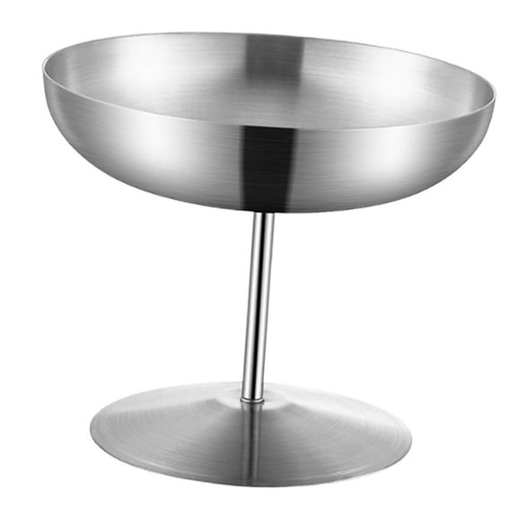 Fancyes Ice Serving Cup Dessert Sorbet Bowl Multipurpose with Base Yogurt Cup Sundae Bowl for Home Wedding Restaurant Pub Anniversaries 250ML