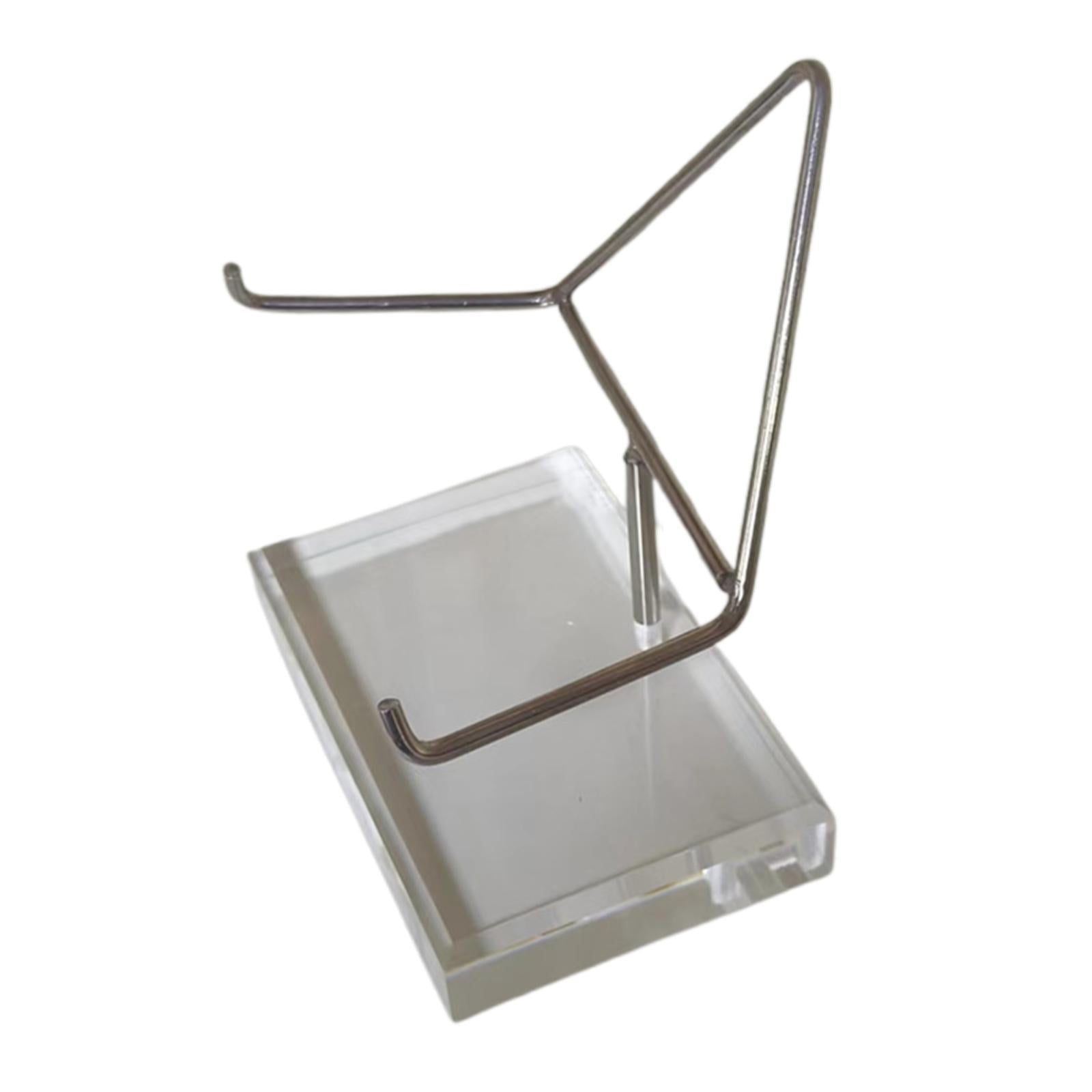 Fancyes Metal Arm Display Stand Mineral Holder Easel Rock Display Stand ...