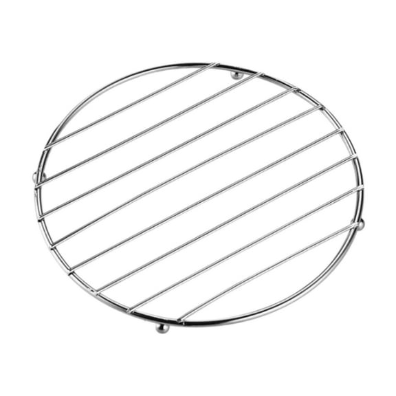 Fancyes Metal Stainless Steel Pot Dining Table Bar Apartment Hot Pot Multipurpose Kitchen Stainless Steel Round