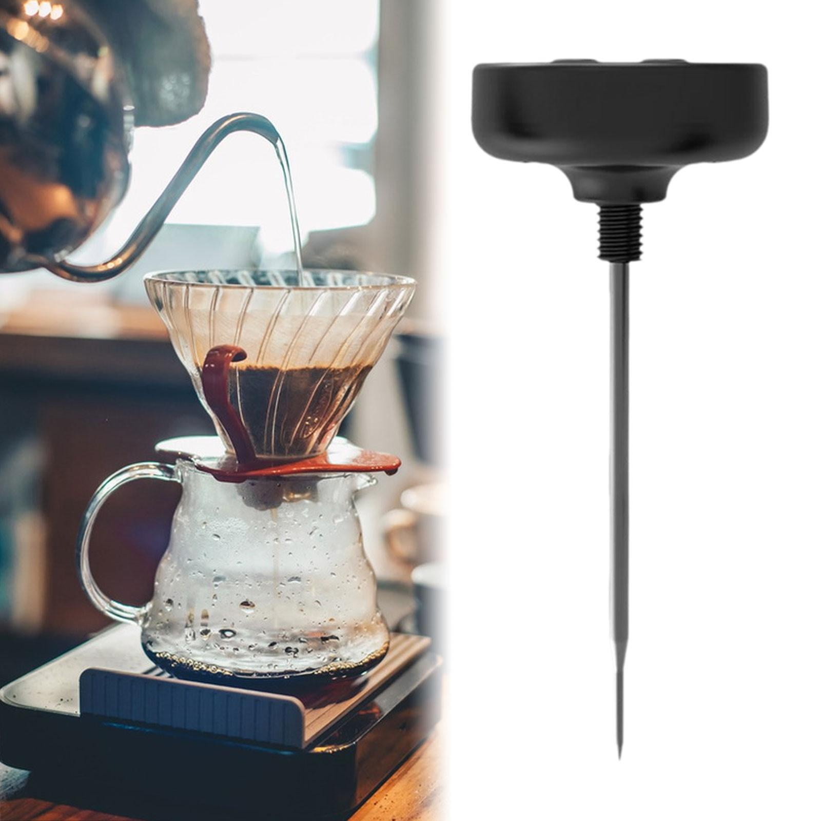 Fancyes Milk Frothing Thermometer Thermometer for Chocolate BBQ Steak ...