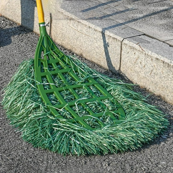 Fancyes Outdoor Broom Head Replacement Heavy Duty Broom for Market Courtyard Factory