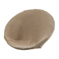 thumbnail image 1 of Fancyes Round Saucer Chair Cover Jacquard Moon Chair Slipcover Washable Soft Anti Slip Stretch Replace Seat Protector for Living Room Khaki, 1 of 8