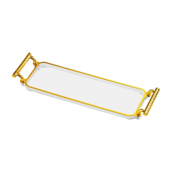 Fancyes Serving Tray Snack Tray Pallet Dinner Plate Multipurpose Food Tray Pastry Tray for Tabletop Restaurant Teahouse Kitchen Hotel 3 Grids