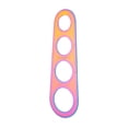 thumbnail image 1 of Fancyes Stainless Steel Spaghetti Measurer Tool Pasta Ruler Noodle Serving Size Tool colorful, 1 of 8