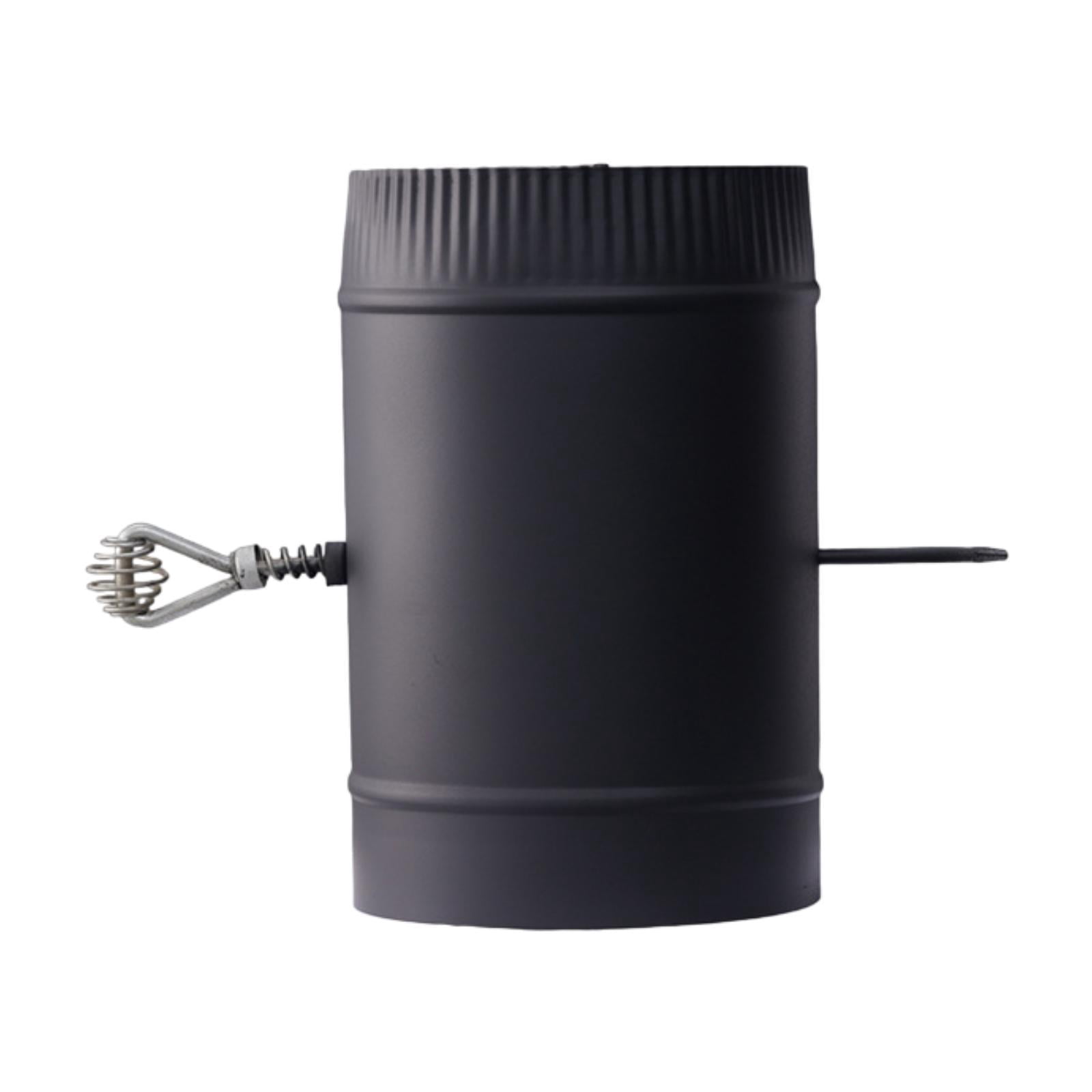 Chimnea Backdraft Fancyes Stove Pipe with Damper Chimney Pipe Stainless Steel with ...