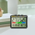 thumbnail image 1 of Fancyes Temperature Humidity Meter Indoor Hygrometer Freestanding Versatile Electronic Humidity Meter Weather Station for Living Room Black, 1 of 8