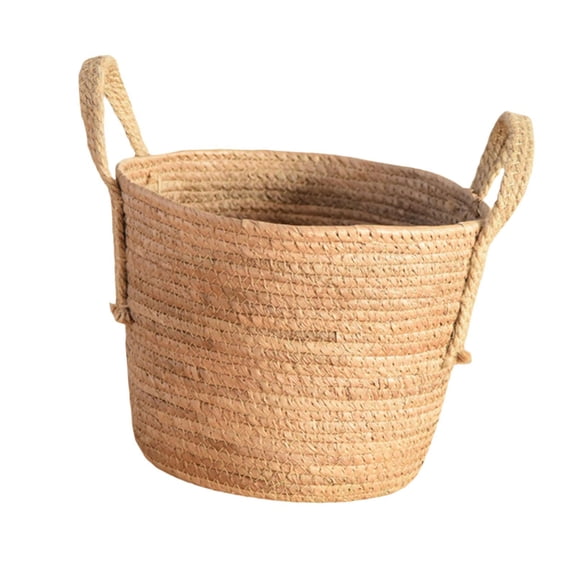Fancyes Toy Basket Multipurpose Blankets Basket for Garden Home Decor Indoor Outdoor Large