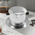 thumbnail image 1 of Fancyes Vietnamese Coffee Maker Filter Reusable Stainless Steel for Home Cafe Office, 1 of 2