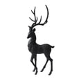 thumbnail image 1 of Fancyes s Statue Elk Figurine Statuette Gift Elk Craft Sculpture Deer Ornament for Mantel Bookshelf Art Shelf Fireplace Desk Standing, 1 of 8